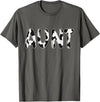 Cow Pattern Print Family Matching Birthday Shirts Cow Aunt Birthday Family Matching Mothers Day Boy Girl Farm T-Shirt -