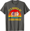 Funny Guinea Pig Clothing It's Guinea Be a Good Wheek Guinea Pig Piggy Gift T-Shirt - Asphalt Grey