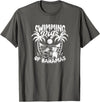 Bahamas - Animals - Attraction SWIMMING PIGS OF BAHAMAS - Bahamas T-Shirt - Asphalt Grey