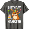 Birthday Hamster Cute Lover T-Shirt - Asphalt Grey