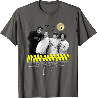 TTS- The Three Stooges NYAHH-Ahhh-Ahhh! Halloween T-Shirt