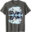Polar Wildlife Fan Lover Nature Polar Bear Arctic Wildlife Nature Lover Animal Art Kids T-Shirt - Asphalt Grey