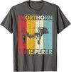 Shorthorn Gift for Men, Women & Kids Cattle Dad Mom Cow Whisperer - Farmer Breeder Shorthorn T-Shirt - Asphalt Grey