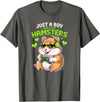 Boys Hamster T-Shirt - Asphalt Grey