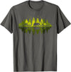 Outdoor Tree Tee Trees Reflection Wildlife Nature Animal Bear Outdoor T-Shirt - Asphalt Grey