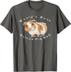Guinea Pigs Rule World's Best Guinea Pig Dad T-Shirt T-Shirt - Asphalt Grey