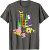 SpongeBob Schwammkopf SpongeBob SquarePants Halloween Screams With Patrick & Gary T-Shirt - Asphalt Grey
