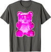 Urban Empyre Pink Gummy Bear Candy T-Shirt - Asphalt Grey
