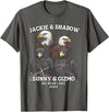 Jackie and Shadow Bald Eagle Family Tee Jackie and Shadow Sunny and Gizmo Big Bear Lake 2025 T-Shirt - Asphalt Grey