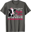Mother's Day Gifts I'm Not A Mama Bear I'm More Of A Mama Cow Floral Mother Day T-Shirt - Asphalt Grey