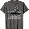Cute Rabbit Lover Bunny Graphic Tank Top in Asphalt Grey