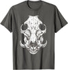 Hog Hunter Skull Co. Hog Hunter Skull Hunting Wild Hog Pigs T-Shirt - Asphalt Grey