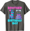 gaming gamer Birthday Llama Pinata Family Apparel Brother Birthday Boy Llama Pinata Party Family mathing Men T-Shirt - Asphalt Grey