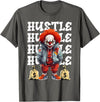 Hip Hop Clown Money Calling Horror Streetwear Tee Hip Hop Scary Clown Hustle Money Urban Streetwear Halloween T-Shirt -