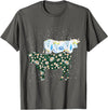 Vintage Animals Designs Vintage Cow T-Shirt - Asphalt Grey