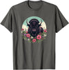 Wild Plains Buffalo Bison Gifts T Shirts & Hoodies Womens Girls Old West Retro Vintage Floral Buffalo Lover T-Shirt -