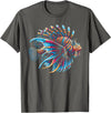 Lionfish Marine Fish Artwork Lionfish Lion Fish Lover T-Shirt - Asphalt Grey
