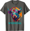 Love Wyoming Accessories, Apparel and Home Decor Wyoming American Bison Lover Buffalo for Men Women Souvenir T-Shirt -