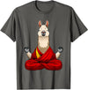 Funny Llama Gift Llama Lover Accessories & Stuff Cute Llama Design For Men Women Alpaca Animal Llama Lovers T-Shirt - Asphalt Grey