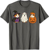 Funny Halloween Guinea Pig Costume Guinea Pig Halloween Ghost Pumpkin Funny Guinea Pig Women T-Shirt - Asphalt Grey
