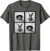 Vintage Rabbit Astronaut T-Shirt in Asphalt Grey