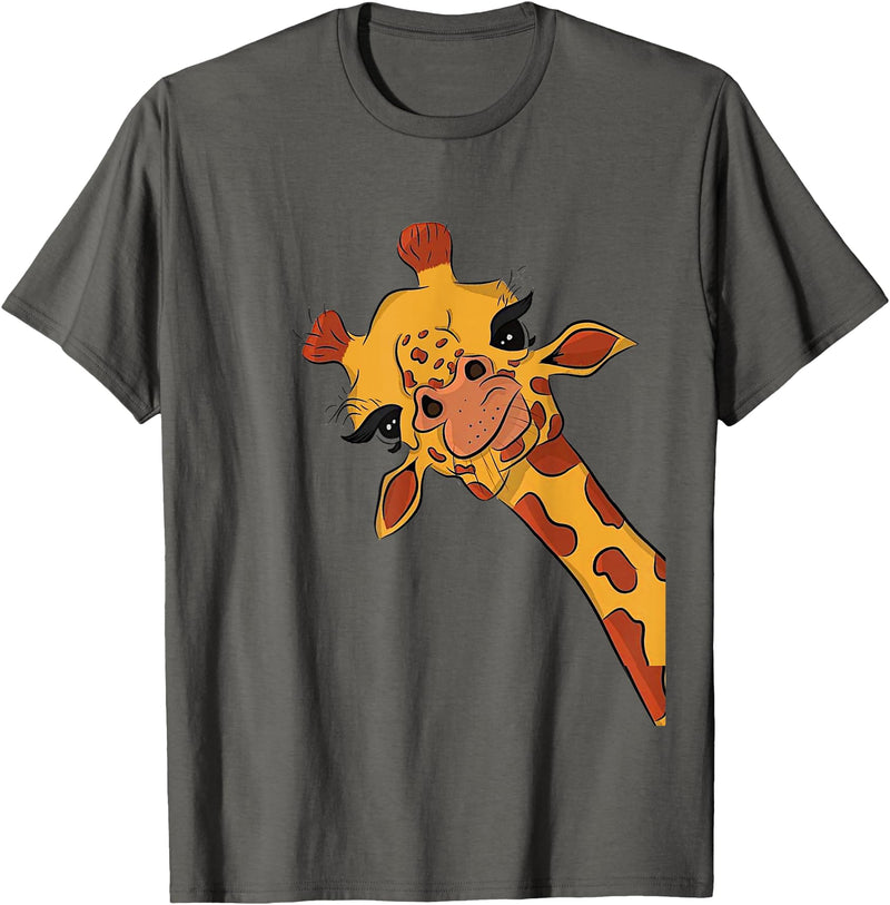 Giraffe costume for kids, giraffe shirt for girls Giraffe Shirt for Women, Giraffe for Boys, Giraffe for Mens T-Shirt - Asphalt Grey