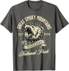 Great Smoky Mountains National Park Tennessee USA Great Smoky Mountains National Park Tennessee Bear Hike T-Shirt - Asphalt Grey