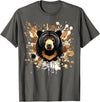 Sun Bear by AKH Sun Bear Splatter Art, Sun Bear Illustration, Sun Bear T-Shirt - Asphalt Grey