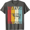 Watusi Gift for Men, Women & Kids Cattle Dad Mom Cow Whisperer - Farmer Breeder Watusi T-Shirt - Asphalt Grey