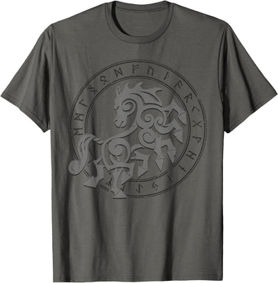 Norse mythology designs Norse Horse Sleipnir T-Shirt