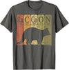 Raccoon Periodic Chemistry Elements Retro Racoon Raccoon Periodic Table Elements Racoon Nerd Vintage T-Shirt - Asphalt Grey