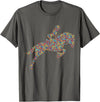 Cute Horse Owner Gifts Horses Girls Women Rider Horse T-Shirt - Asphalt Grey