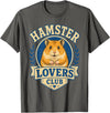 Cute Hamster Lover Owner Pet Hamster T-Shirt - Asphalt Grey