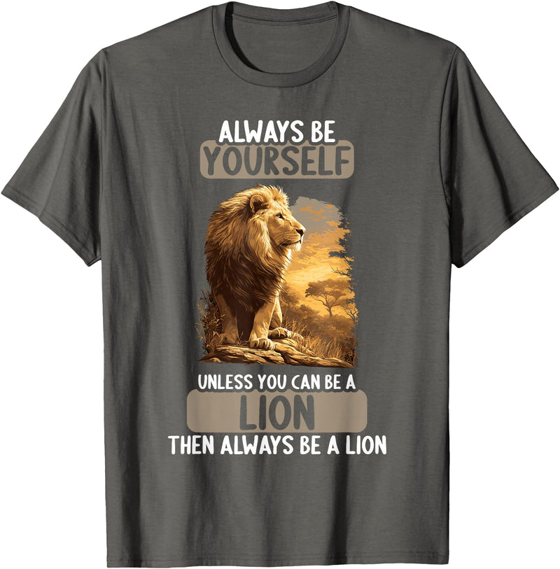 Lions Lion Lovers Shop Lions Lion T-Shirt - Asphalt Grey