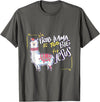 Christian and Jesus apparel - no probllama Design No Prob Llama is Too Big for Jesus Gift Idea T-Shirt - Asphalt Grey