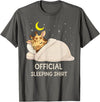 OfficialSleepshirtAxis1 Funny Giraffe Official Sleepshirt Pajama Zoo Boys Girls Kids T-Shirt - Asphalt Grey