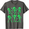 Dancing Skeletons by AlphaONE Dancing Skeletons Dance Challenge Girl Boys Kids Halloween T-Shirt - Asphalt Grey