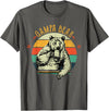Gampa Bear Funny Father's Day shirt Mens Vintage Gampa Bear Shirt Funny Fathers Day T-Shirt - Asphalt Grey