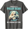 Polar Bears Polar Bear Lovers Shop Polar Bears Polar Bear T-Shirt - Asphalt Grey