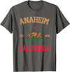 Anaheim California CA Designs Anaheim California T-Shirt - Asphalt Grey