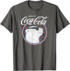 Coca-Cola Fourth of July Drink Cool Polar Bear T-Shirt - Asphalt Grey