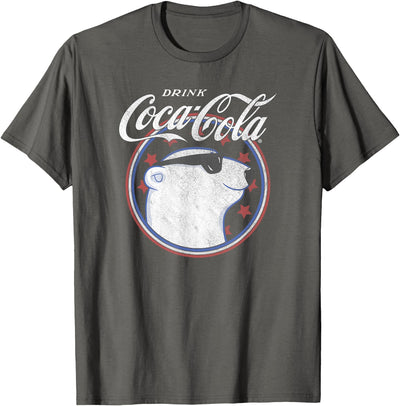 Fourth of July Drink Cool Polar Bear T-Shirt