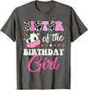 Cow Lover Birthday Men Women Kids Shirts & Gifts Sister of The Birthday Girl Farm Cow Matching Family Shirt T-Shirt -