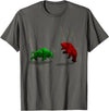 Stock Market Bulls vs Bears Graphic T-Shirt - Asphalt Grey