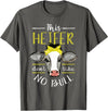 Cow Lover - Funny Animal Farm Gifts This heifer does not take bull design farm cow holding T-Shirt - Asphalt Grey