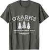 Arkansas Wilderness Designs and Gifts Buffalo National River - Arkansas - Ozark Mountains T-Shirt - Asphalt Grey