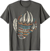 Native Indians Indigenous Bear Paw Clothing Men Native Heritage Month Proud Native American Bear Claws T-Shirt - Asphalt Grey