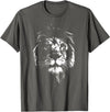 Löwe Löwen Tiere Motiv Lion Africa Lion Shirt Animals Lion Head Lion Mane Gift T-Shirt - Asphalt Grey
