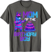 Llama Pinata Birthday Family Bday Party Decoration Mom of Birthday Boy Llama Pinata Party Family Matching T-Shirt - Asphalt Grey