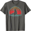 Sea Lion Graphic Art Designs Sea Lion Lover Animal Retro Vintage 80s Style T-Shirt - Asphalt Grey